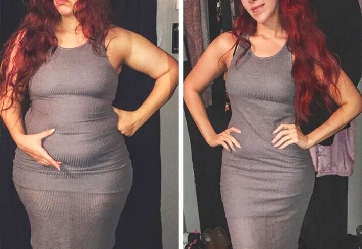 Before and after the reception of Mujan